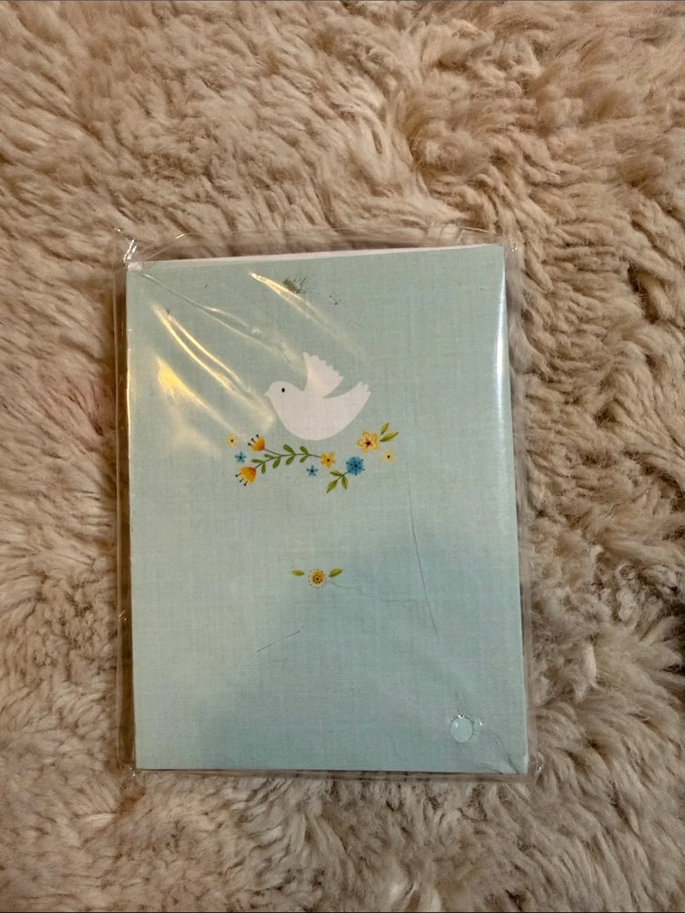 ✨American Greeting -Set of 2 Packaged Greeting Cards - Dove Floral & 'YOU ROCK'✨